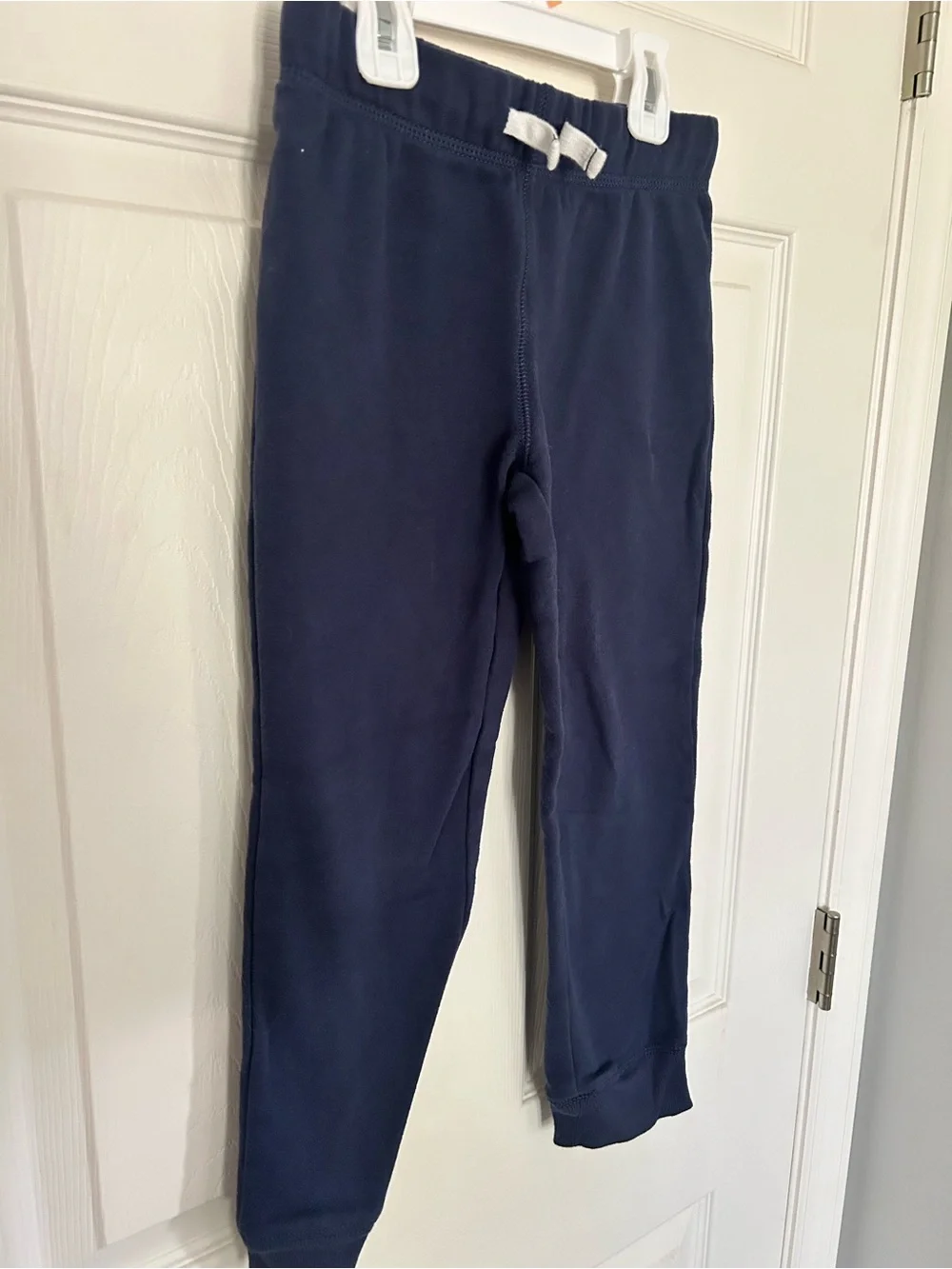 Boys, Carter's, Navy Blue, Drawstring Sweatpants, Joggers, Size 7